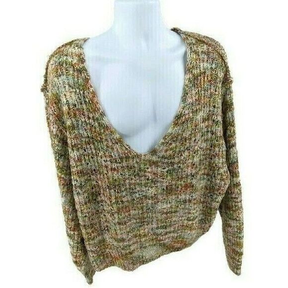 Free People Large Oversized Highland Sweater Knit - Picture 11 of 12